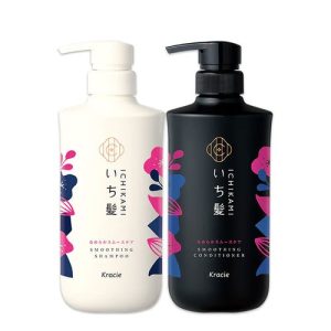 Ichikami shampoo & conditioner pair set (smooth care) 480ml(each)