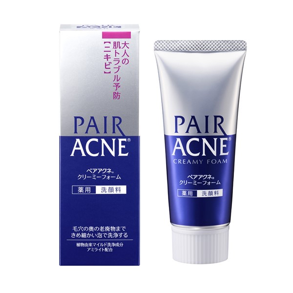 LION PAIR ACNE Creamy Foam Facial Washing Foam 80g