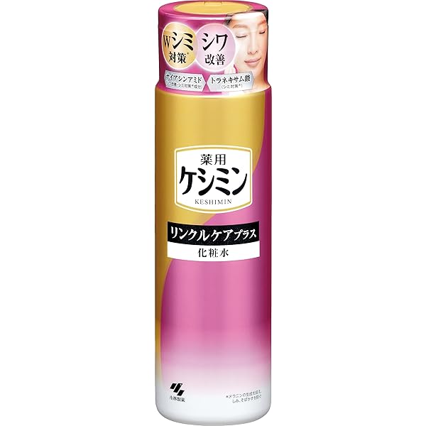 Keshimin Wrinkle Care Plus Milky Lotion [Niacinamide and Tranexamic Acid] [Blended with Freckles and Wrinkles] Keshimin [Kobayashi Pharmaceutical] Quasi-Drug Product 4.6 fl oz (130 ml)