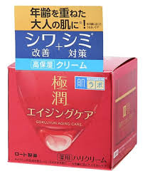 Hadalabo Gokujun Medicated Firm Cream (Quasi Drug) Fragrance Free, (50 g)