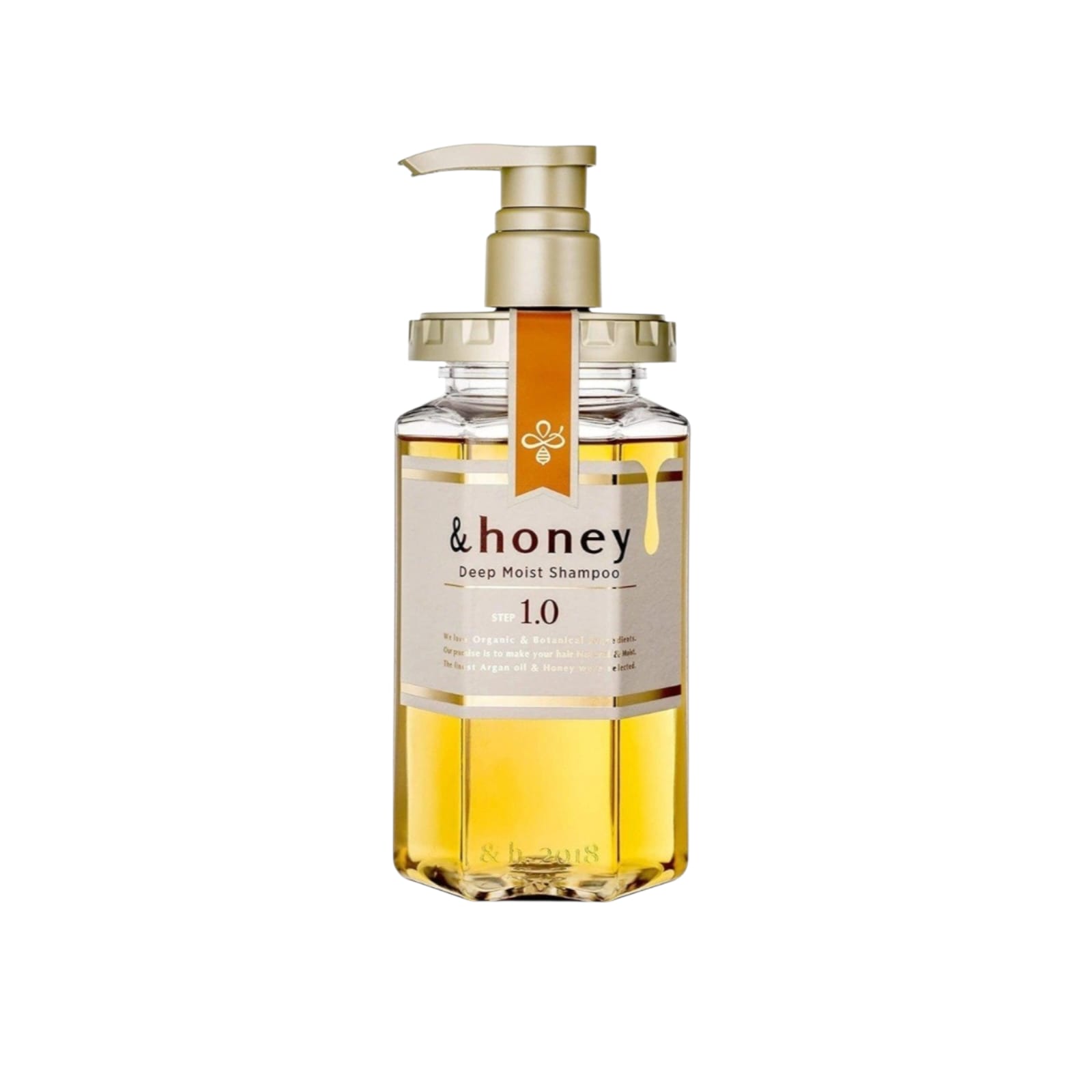 & honey Deep Moist Shampoo 1.0 – Premium Honey Moisturizing Shampoo(440ml)